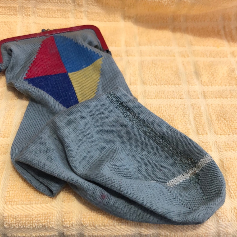 Vintage Sock Change Purse - Picture 2 of 4